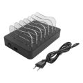 DELTACO DPS-0200, 5x USB A, Nabíjecí stanice, 50W