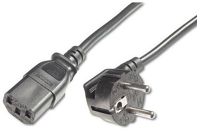AKCE: Síťový napájecí kabel 230V k počítači, 1.5 m