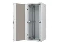 RZA-37-A61-CAX-A1 - 19" stojanový rozvaděč rozebíratelný 37U/600x1000mm prosklené dveře, IP20 nosnost 800kg světle šedý RAL7035