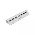 SBOX H-207, black USB 2.0 HUB 7x port