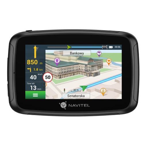 NAVITEL G590 MOTO, Navigace na motorku