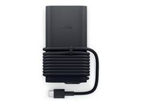 Napájecí adaptér USB-C - s napájecím kabelem - AC - 100 watt - Evropa - pro Dell 14 DC14255, 16 DC16256; Pro 14; Pro Max 14 MC14250, 16 MC16250; XPS 14 DA14250