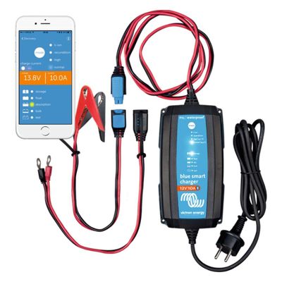 Chytrá nabíječka baterií BlueSmart 12V/15A IP65+DC konektor