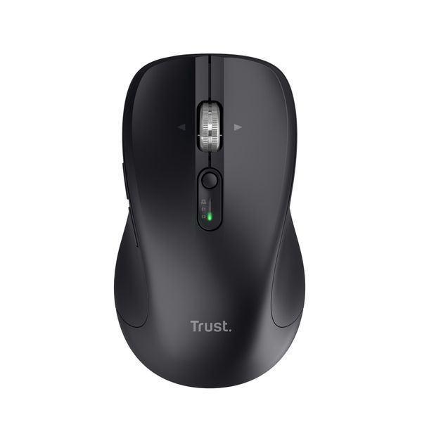 Trust ferro hyperwheel wrls mouse black