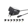GEMBIRD EG-MC-009, Univerzální AC/DC Adaptér 24W/2A