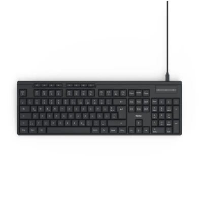 HAMA CK-200, Kabelová klávesnice, USB-C, SK/CZ
