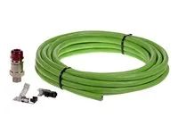 Kabel horizontální - RJ-45 (M) - 10 m - S/UTP - CAT 6 - RAL 6018 - pro AXIS EXTB-3; ExCam XF P1377, XPT Q6055 Explosion-Protected PTZ Network Camera