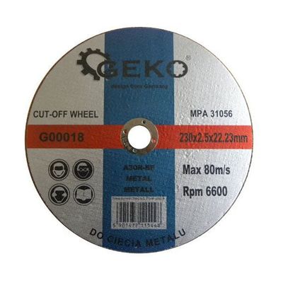 Kotouč na kov řezný 230mm GEKO G00018