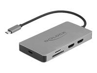 Dokovací stanice - USB-C - 2 x HDMI - 1GbE
