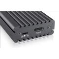 RAIDSONIC ICY Externí box M.2 NVMe a SATA černý