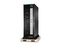 APC NetShelter SX Advanced - Rozvadec stojanový skrín - podlahové provedení - cerná - 48U - 19" - kompatibilní s TAA