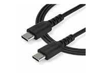 Heavy Duty and Rugged - USB kabel - USB-C (M) rovné do USB-C (M) rovné - Thunderbolt 3 / USB 2.0 - 1 m - černá - pro P/N: CDP2HDUACP2, SECTBLTDT