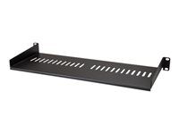 1U Vented Rack Shelf (CABSHELF1U7V) - Police skříně - černá - 1U - 7"