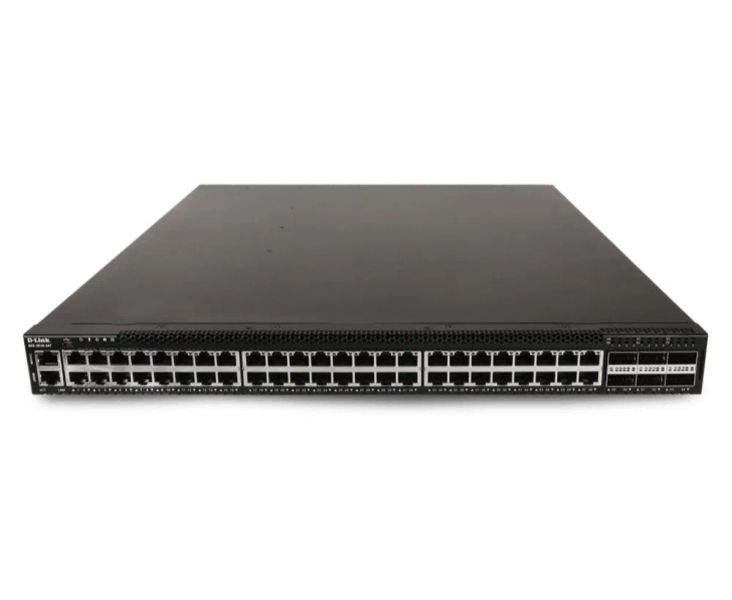 D-Link DXS-3610-54T/SI/E L3 stackable switch, 48x 1/10GbE Base-T, 6x 40/100 GbE QSFP+/QSFP28