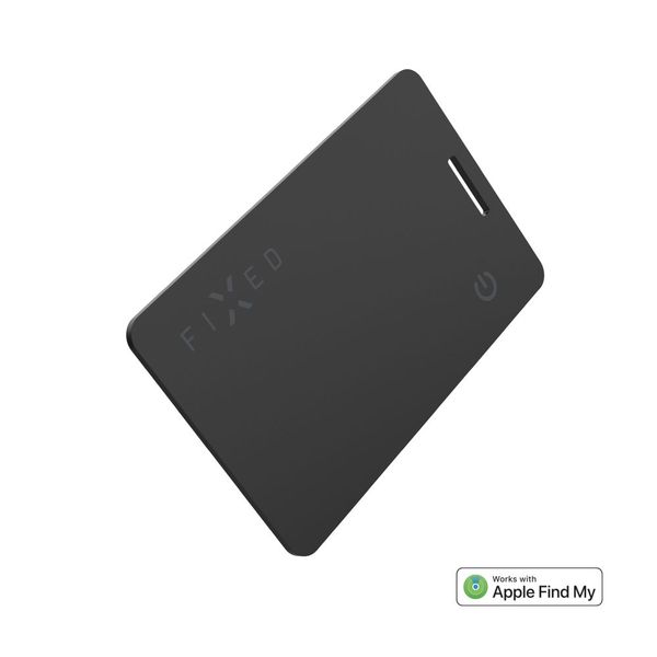 Smart tracker FIXED Tag Card 2,Find My, černý