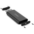 FANTEC NVMe31 M.2 black USB 3.1 Gen2 Typ-C