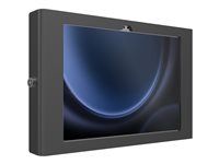 Škříň - přenosný, odkrytá přední/zadní kamera a senzory - pro tablet - uzamykatelný - kovový rám - černá - velikost obrazovky: 10.9" - přimontovatelný podlahový stojan - pro Samsung Galaxy Tab S10 FE, Tab S10 Lite, Tab S11, Tab S9, Tab S9 FE