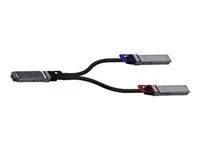 Rozdělovač 800GBase pro přímé připojení - OSFP (M) do OSFP (M) - 2 m - neobsahuje halogen, pasivní, plochý vrch