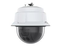 AXIS Q6086-E - Sítová bezpecnostní kamera - PTZ - kupole - venkovní - odolná proti vandalum a vode - barevný (Den a noc) - 4 MP - 2688 x 1512 - objektiv auto iris - motorizovaný - LAN 10/100 - MPEG-4 Part 10, H.264, AVC, HEVC, H.265, MPEG-H Part 2