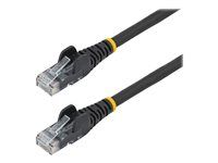 Category 6 - 24AWG (N6LPATCH3MBK) - Patch kabel - RJ-45 (M) do RJ-45 (M) - 3 m - 6 mm - UTP - CAT 6 - provedení bez hrbolků - černá