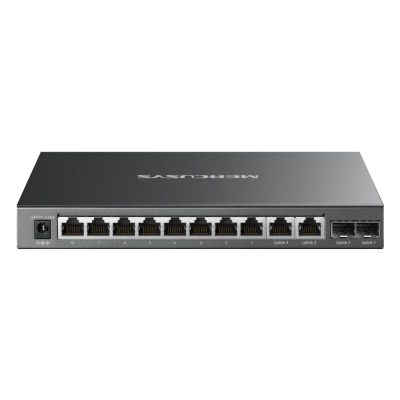 MERCUSYS MS112GMP, 12portový 100Mbps Desktop Switch PoE+