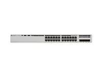 Network Essentials - přepínač - L3 - 24 x 10/100/1000 + 4 x Gigabit SFP (uplink) - Lze montovat do rozvaděče