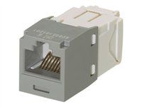 Modul - CAT 6 - UTP - mezinárodní šedá - 1 port