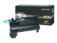 Černá - originální - kazeta s barvivem LCCP, LRP - pro Lexmark C792, X792