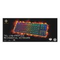 DELTACO GAM-111B, Herní klávesnice, USB RGB EN