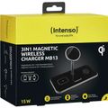 INTENSO MB13, 3v1 Bezdrátová (Qi) nabíječka 15W