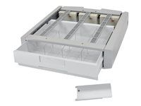 Storage box - šedobílá - lze připevnit na vozík