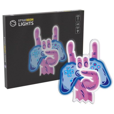 MANTA GAMEPAD, LED Neon plexi dekorace