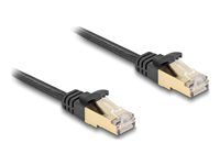 RJ45 Flat Network Cable with braided jac