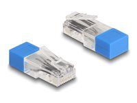 RJ45 plug with terminating resistor 120