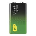 Baterie 6F22 (9V) alkalická GP Ultra Plus 9V 1ks