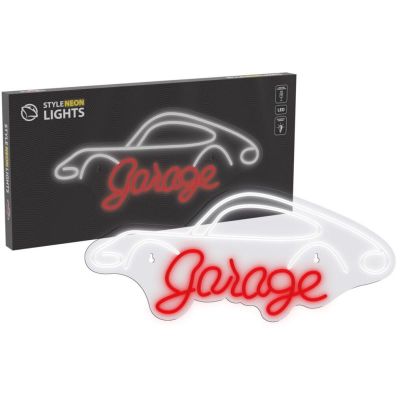 MANTA GARAGE, LED Neon plexi dekorace
