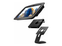 Compulocks Galaxy Tab A8 10.5" Space Enclosure Core Counter Stand or Wall Mount Plus Hub - Montážní sada (stojan, kryt, montáž na zed) - pro tablet - kov s vypáleným práškovým pigmentem - cerná - velikost obrazovky: 10.5" - možná montáž na povrch - pro Samsung Galaxy Tab A8
