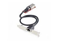 Startech 1-Port 2.5GbE M.2 Network Card, Multi-Gigabit Speeds (2.5G/1G/100M/10M) - NBASE-T (802.3bz), PCIe Ethernet M.2 2280, B/M Key - NIC for SFFs/Desktop PCs, Includes 2ft Cat6 adapter, Full/Low Brackets (MR12GI-NETWORK-CARD) - Sítový adaptér - M.2 2280 (B+M Key) nízký profil - 10/100/1000/2500Base-T x 1 - cervená - kompatibilní s TAA