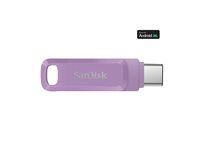 SanDisk Ultra Dual Drive Go - Jednotka USB flash - 2 TB - USB 3.2 Gen 1 / USB-C - levandulová