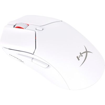 HyperX Pulsefire Haste 2 Mini/Herní/Optická/Pro praváky/26 000 DPI/Drátové/Bezdrátové/Bílá