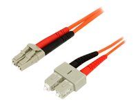 2m Multimode Fiber Patch Cable LC - SC - FIBLCSC2