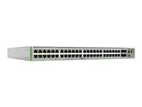 Přepínač - L3 - řízený - 40 x 10/100/1000 (PoE+) + 8 x 100/1000/2.5G/5G (PoE+) + 4 x 1 Gigabit / 10 Gigabit SFP+ - Lze montovat do rozvaděče - PoE+ (370 W)