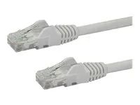 Category 6 - 24AWG (N6PATC10MWH) - Patch kabel - RJ-45 (M) do RJ-45 (M) - CAT 6 - lisovaný, provedení bez hrbolků - bílá