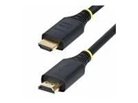 Startech - Ultra High Speed - HDMI kabel - HDMI s piny (male) do HDMI s piny (male) - 50 cm - odstínený - cerná - pasivní, podpora 4K120Hz, podpora 8K60Hz (7680 x 4320)