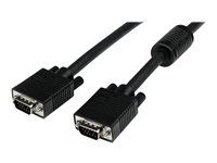 Kabel VGA - HD-15 (VGA) (M) do HD-15 (VGA) (M) - 2 m - lisovaný - černá