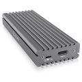 RAIDSONIC ICY Externí box M.2 NVMe grey