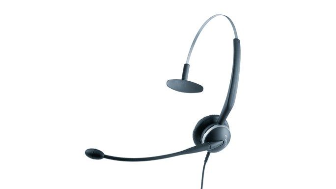 Jabra GN 2100/Mono/QD/Drát/Černá