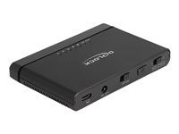 Řadič úložiště - 2,5" / 3,5" sdílené, M.2 - M.2 NVMe Card / SATA 6Gb/s - USB 3.2 (Gen 2) - černá