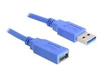 Prodlužovací šňůra USB - USB (M) do USB (F) - USB 3.0 - 1 m