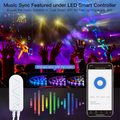 Chytrý LED pásek 24V RGB MOES LED Light Strip 5m WiFi Tuya